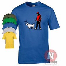 Banksy Harings Hund T-Shirt