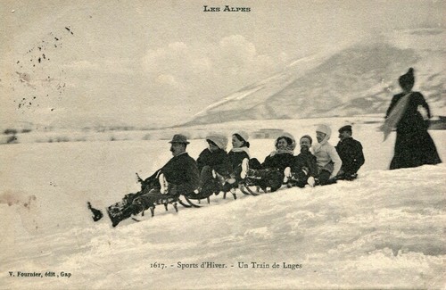 Alpen wintersport zug - alpen,