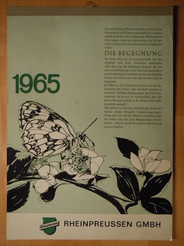 Rheinpreussen kalender 1965 - ,