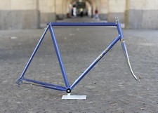 Somec Columbus Frame / 56 cm / Mid Blue Yellow / Campagnolo Super Corsa