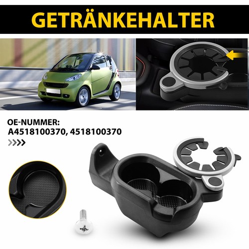 Getränkehalter vorne schwarz - getränkehalter,