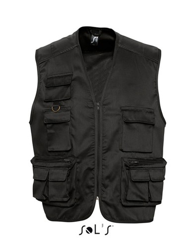 Herren safari weste mit - safari,