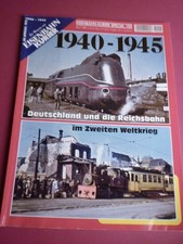 Zeitschrift-Eisenbahnkurier Special-1940-1945 Deutschland u. d. Reichsbahn Z19