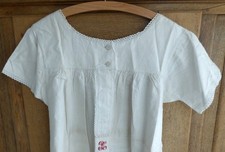 Antik Leibwäsche Monogramm