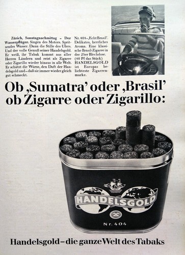 Handelsgold zigarren - zigarren, /