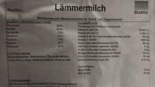 Blattin ® Lämmermilch 10 kg