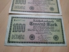 Banknote 1000 Mark
