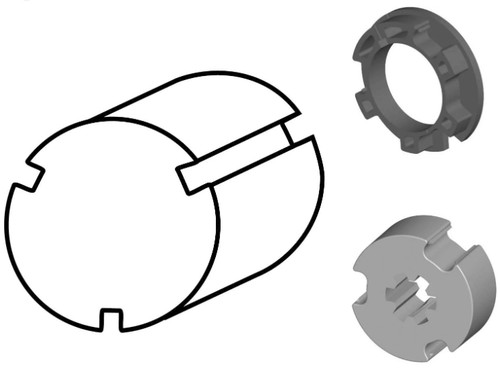Somfy adapterset x1 5 - adapterset, hn
