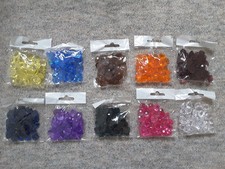 10 Päckchen große Schmucksteine 1,4 x 1,4cm basteln Karin Jittenmeier NEU OVP