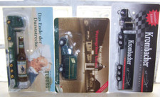 Werbetruck Konvolut Nr 5 mit 3 Modellen " Wernesgrüner,Krombacher,Tuborg