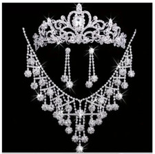 Brautschmuck Set Ohrringe