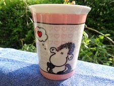 Sheepworld Kaffeetasse Tasse Becher Mug rosa Damit du weisst, dass ich immer..#T