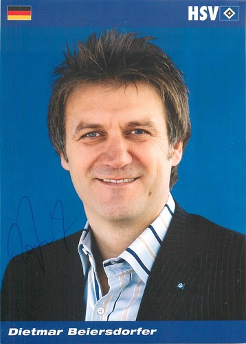 Autogramm dietmar beiersdorfer - autogramm,