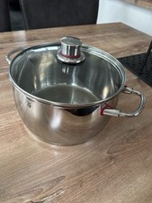 WMF Kochtopf Quality One 24cm 6,8 Liter mit Glasdeckel Cromargan Edelstahl