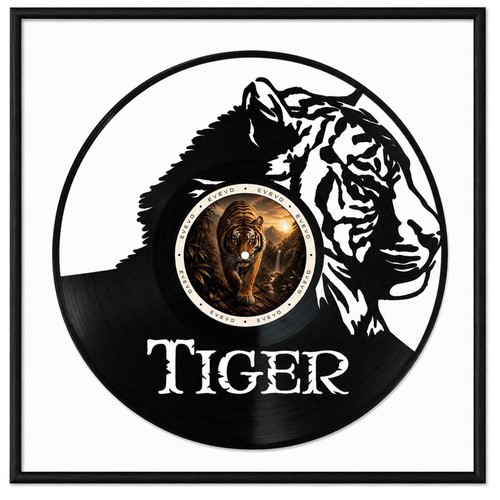 Tiger wanddekoration geschenk - tiger,