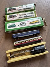 Fleischmann H0 Kranwagen und Zwei Wagons In OVP Neuwertig