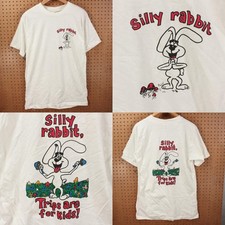 vtg 90s Silly Rabbit Trips Are