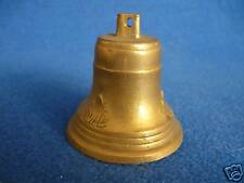 Kleine Glocke Aus Poliertem Messing 8 cm x 8 cm