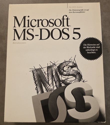 Rarität microsoft ms dos - raritÄt,