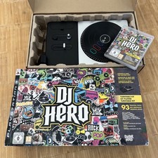 Sony PlayStation 3 PS3 PS2 DJ Hero Turntable Set + Spiel mit Anleitung in OVP