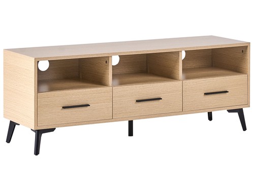 Möbel holzoptik hellbraun - tv-möbel,