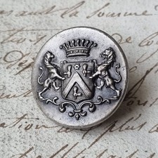 Alter Lieferknopf Wappen