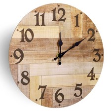 30cm Holzuhr Holzwanduhr