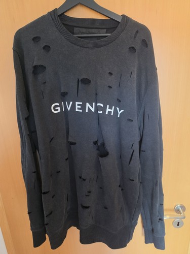 Givenchy distressed sweatshirt - givenchy,