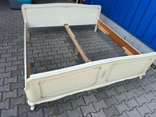 VINTAGE BETTGESTELL GESTELL FÜR LATTENROST 200x200cm BAROCKSTIL