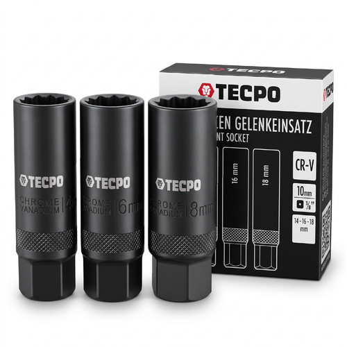 Tecpo zündkerzen einsätze - 3x,