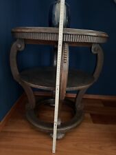 Gründerzeit Barock Couch tisch Marmor Holztisch Antik Sofa tisch Biedermeier Tab