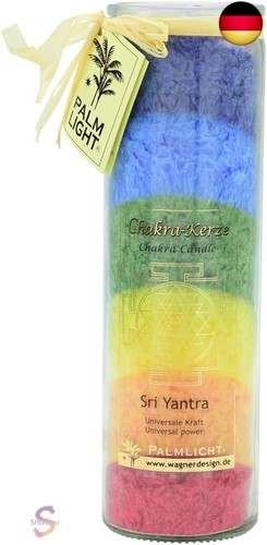 Chakra kerze bunt - kerze,,