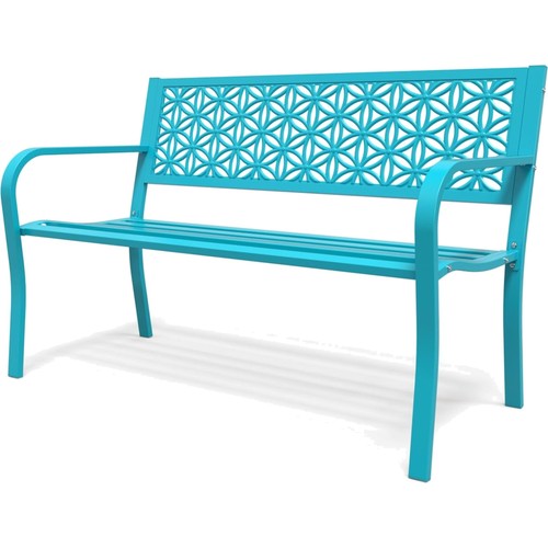 Gartenbank metall retro - metall,
