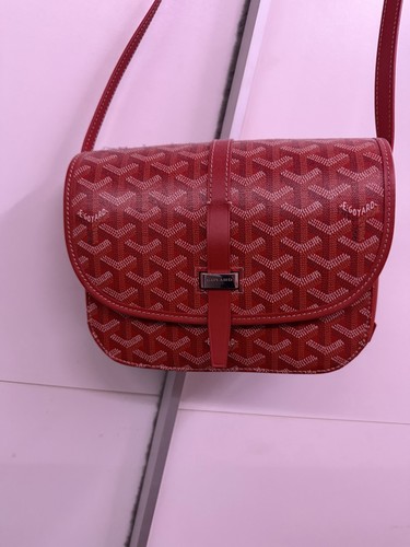 Goyard belvedere messenger bag - goyard,