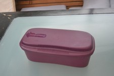 B) Tupperware Pasta-Meister 1,9 Liter Spaghetti Mikrowellenbehälter lila