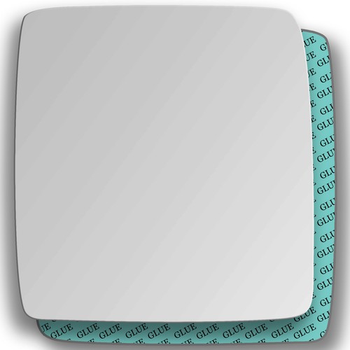 Links fahrerseite spiegelglas - links,