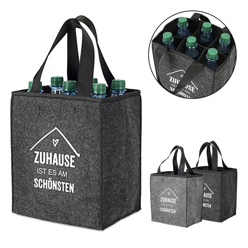Flaschenkorb zuhause - flaschenkorb, 'zuhause