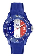 Ice-Watch ICE 015734 World France Medium Uhr Frankreich blue Silikon blau NEU K9