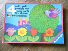 4 erste Spiele (Vier erste Spiele). Ravensburger Klassische Ausgabe 007080.  1a!