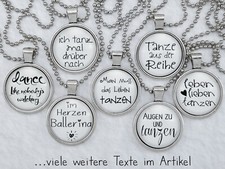 Spruchkette by Perletta 60 Texte rund um tanzen dance dancing Ballerina Tanz