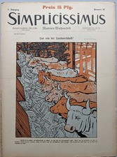 Zeitschrift simplicissimus - zeitschrift:,