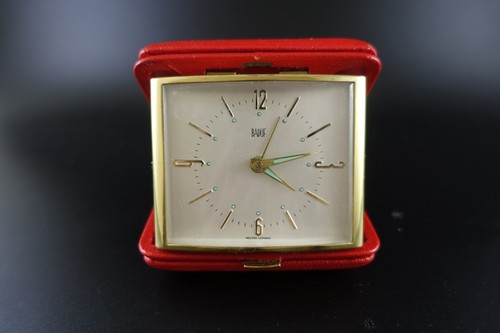 Vintage reisewecker baduf - vintage,