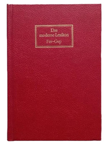 Das moderne lexikon deutsch - das,