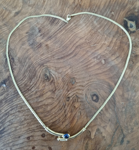 Sehr schönes goldcollier mit - sehr,