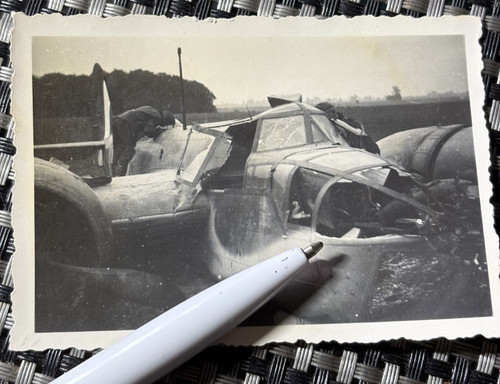 Orig foto flugzeug frankreich - orig.,