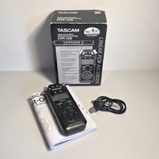 Tascam DR-05 Aufnahmegerät (Version 2 / V2, Linear PCM Recorder)