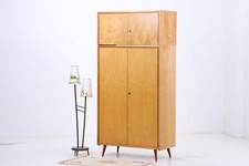 Wunderschöner Vintage Kleiderschrank | Mid Century Birke Wäscheschrank | 60er Ja