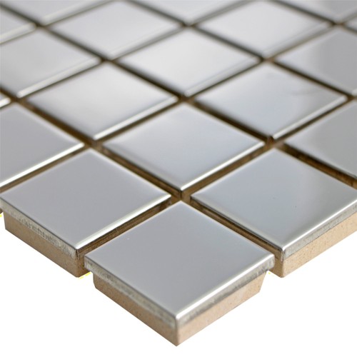 Edelstahl metall mosaikfliesen - metall,