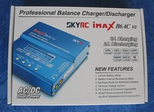 Ladegerät IMAX B6AC V2, AC/DC Dual Power, wie neu, unbenutzt in der OVP