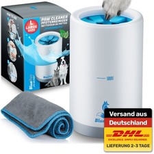 BluePet Pfotenreiniger Hund, Hundepfotenreiniger, Reiniger Hundepfoten waschen